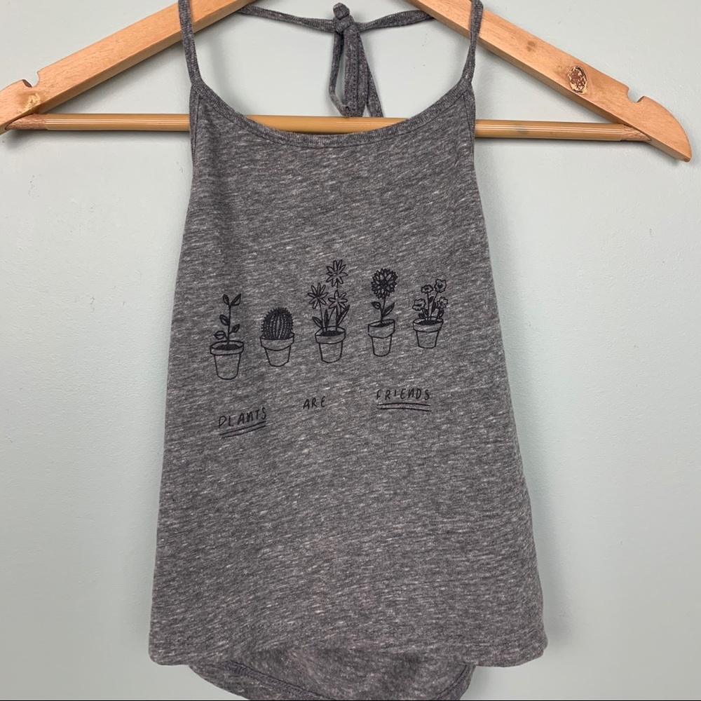 Brandy Melville plants crop top